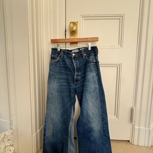 Redone x Vintage Levi’s Collab wide leg jeans